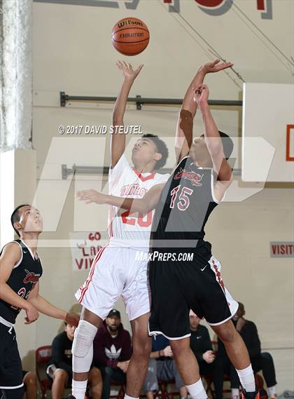 Thumbnail 3 in Sacramento Country Day vs. Mira Loma (Viking Classic) photogallery.