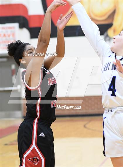 Thumbnail 2 in Midland Christian vs Mineral Wells (Bank of Mineral Wells Mountaineer Classic) photogallery.