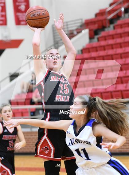 Thumbnail 2 in Midland Christian vs Mineral Wells (Bank of Mineral Wells Mountaineer Classic) photogallery.