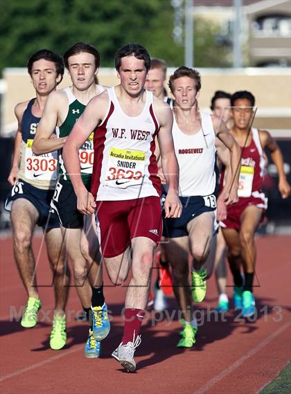 Thumbnail 3 in Arcadia Invitational (1 Mile Run) photogallery.