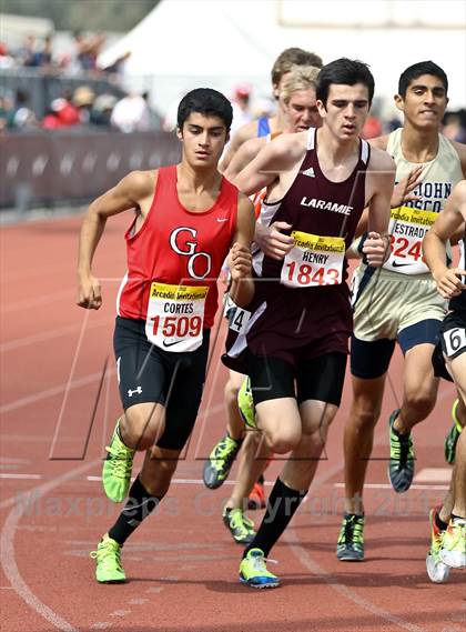 Thumbnail 1 in Arcadia Invitational (1 Mile Run) photogallery.