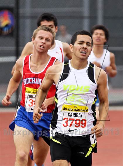 Thumbnail 3 in Arcadia Invitational (1 Mile Run) photogallery.