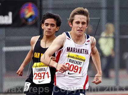 Thumbnail 2 in Arcadia Invitational (1 Mile Run) photogallery.