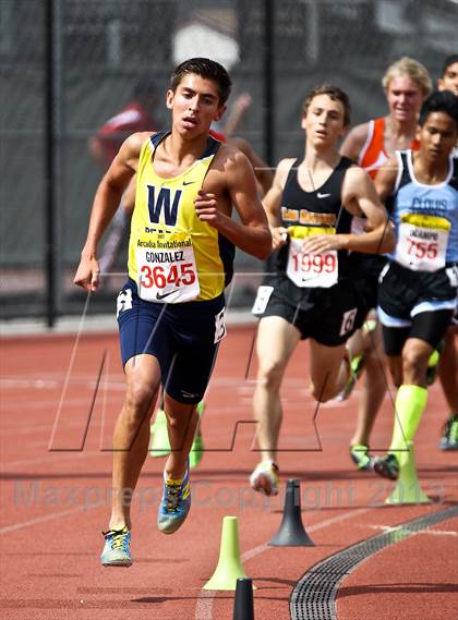 Thumbnail 3 in Arcadia Invitational (1 Mile Run) photogallery.