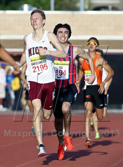 Thumbnail 3 in Arcadia Invitational (1 Mile Run) photogallery.