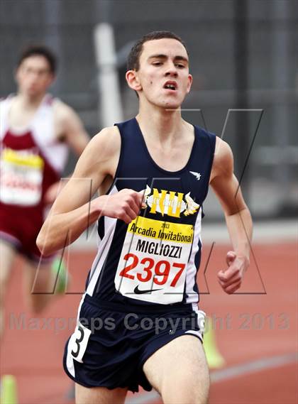 Thumbnail 1 in Arcadia Invitational (1 Mile Run) photogallery.