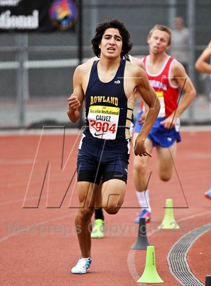 Thumbnail 1 in Arcadia Invitational (1 Mile Run) photogallery.