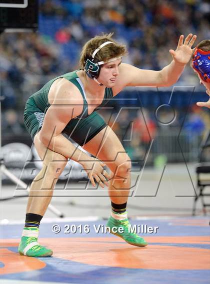 Thumbnail 2 in WIAA 3A 195 LB Championship  photogallery.
