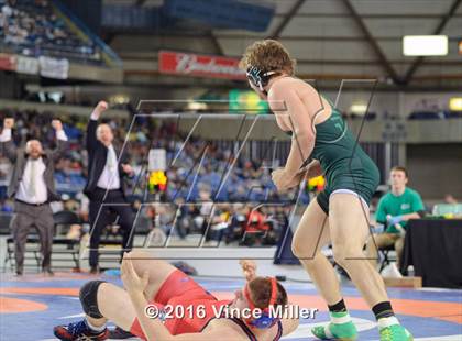 Thumbnail 3 in WIAA 3A 195 LB Championship  photogallery.