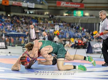 Thumbnail 1 in WIAA 3A 195 LB Championship  photogallery.