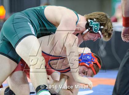Thumbnail 1 in WIAA 3A 195 LB Championship  photogallery.