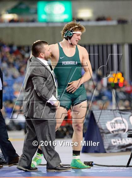 Thumbnail 2 in WIAA 3A 195 LB Championship  photogallery.
