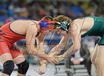 Thumbnail 1 in WIAA 3A 195 LB Championship  photogallery.