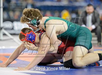 Thumbnail 3 in WIAA 3A 195 LB Championship  photogallery.
