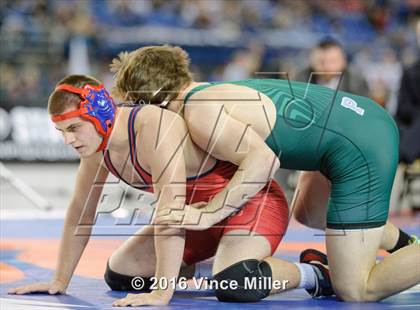 Thumbnail 2 in WIAA 3A 195 LB Championship  photogallery.