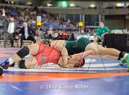 Thumbnail 2 in WIAA 3A 195 LB Championship  photogallery.