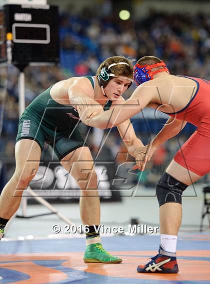 Thumbnail 2 in WIAA 3A 195 LB Championship  photogallery.