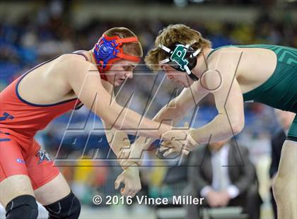 Thumbnail 2 in WIAA 3A 195 LB Championship  photogallery.
