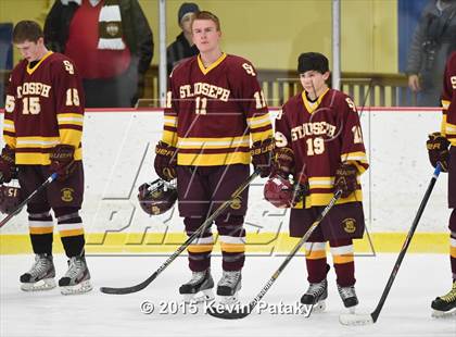 Thumbnail 1 in St. Joseph vs. Greenwich (FCIAC Semifinal) photogallery.
