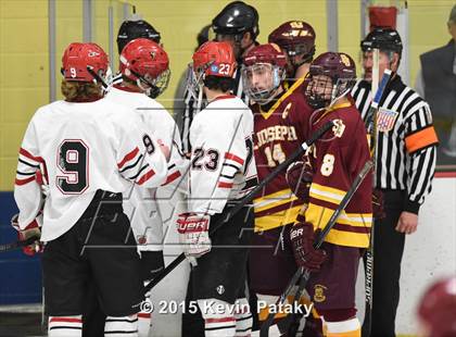 Thumbnail 2 in St. Joseph vs. Greenwich (FCIAC Semifinal) photogallery.