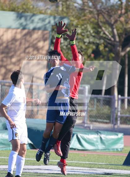 Thumbnail 2 in Harvard-Westlake vs. St. John Bosco (23rd Annual SoCal Soccer Classic) photogallery.