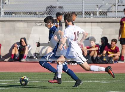 Thumbnail 2 in Harvard-Westlake vs. St. John Bosco (23rd Annual SoCal Soccer Classic) photogallery.