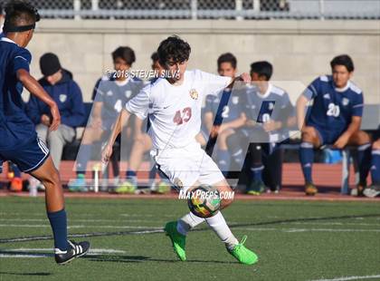 Thumbnail 1 in Harvard-Westlake vs. St. John Bosco (23rd Annual SoCal Soccer Classic) photogallery.