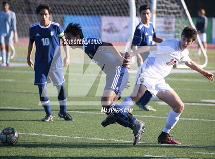 Thumbnail 2 in Harvard-Westlake vs. St. John Bosco (23rd Annual SoCal Soccer Classic) photogallery.