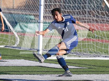 Thumbnail 1 in Harvard-Westlake vs. St. John Bosco (23rd Annual SoCal Soccer Classic) photogallery.