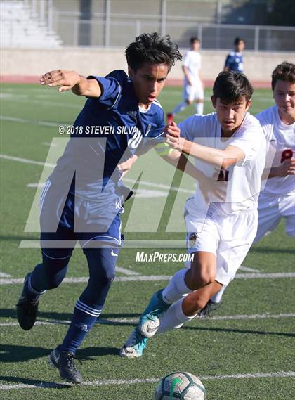 Thumbnail 2 in Harvard-Westlake vs. St. John Bosco (23rd Annual SoCal Soccer Classic) photogallery.