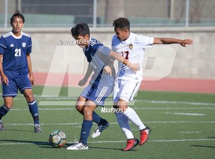 Thumbnail 3 in Harvard-Westlake vs. St. John Bosco (23rd Annual SoCal Soccer Classic) photogallery.