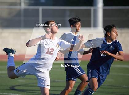 Thumbnail 1 in Harvard-Westlake vs. St. John Bosco (23rd Annual SoCal Soccer Classic) photogallery.