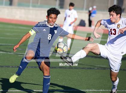 Thumbnail 2 in Harvard-Westlake vs. St. John Bosco (23rd Annual SoCal Soccer Classic) photogallery.
