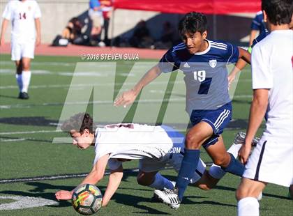 Thumbnail 1 in Harvard-Westlake vs. St. John Bosco (23rd Annual SoCal Soccer Classic) photogallery.