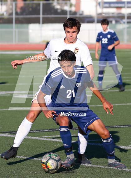 Thumbnail 3 in Harvard-Westlake vs. St. John Bosco (23rd Annual SoCal Soccer Classic) photogallery.