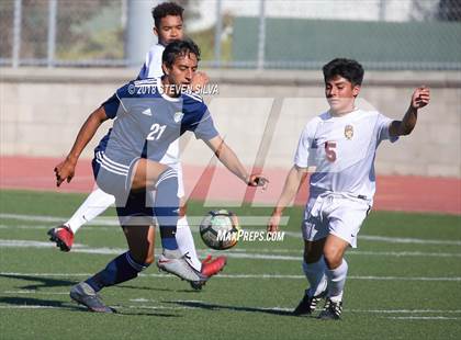 Thumbnail 1 in Harvard-Westlake vs. St. John Bosco (23rd Annual SoCal Soccer Classic) photogallery.