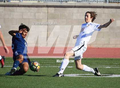 Thumbnail 2 in Harvard-Westlake vs. St. John Bosco (23rd Annual SoCal Soccer Classic) photogallery.