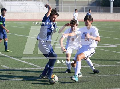 Thumbnail 3 in Harvard-Westlake vs. St. John Bosco (23rd Annual SoCal Soccer Classic) photogallery.