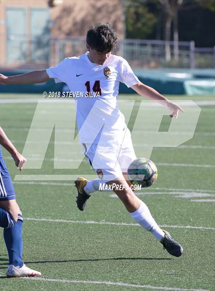 Thumbnail 2 in Harvard-Westlake vs. St. John Bosco (23rd Annual SoCal Soccer Classic) photogallery.