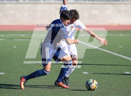Thumbnail 2 in Harvard-Westlake vs. St. John Bosco (23rd Annual SoCal Soccer Classic) photogallery.