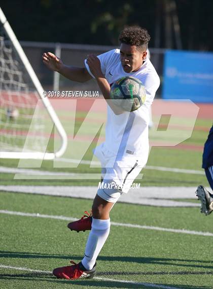 Thumbnail 2 in Harvard-Westlake vs. St. John Bosco (23rd Annual SoCal Soccer Classic) photogallery.
