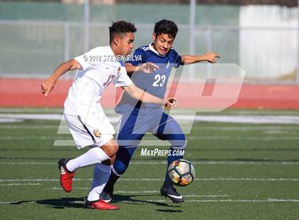 Thumbnail 2 in Harvard-Westlake vs. St. John Bosco (23rd Annual SoCal Soccer Classic) photogallery.