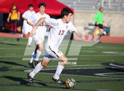 Thumbnail 2 in Harvard-Westlake vs. St. John Bosco (23rd Annual SoCal Soccer Classic) photogallery.
