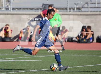 Thumbnail 2 in Harvard-Westlake vs. St. John Bosco (23rd Annual SoCal Soccer Classic) photogallery.