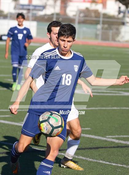 Thumbnail 3 in Harvard-Westlake vs. St. John Bosco (23rd Annual SoCal Soccer Classic) photogallery.