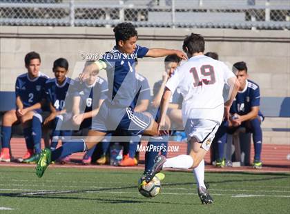 Thumbnail 3 in Harvard-Westlake vs. St. John Bosco (23rd Annual SoCal Soccer Classic) photogallery.