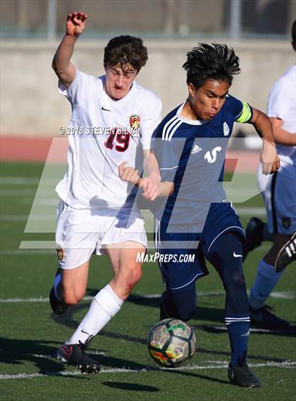 Thumbnail 2 in Harvard-Westlake vs. St. John Bosco (23rd Annual SoCal Soccer Classic) photogallery.