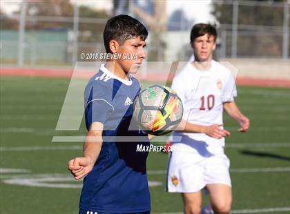 Thumbnail 1 in Harvard-Westlake vs. St. John Bosco (23rd Annual SoCal Soccer Classic) photogallery.