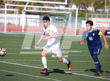 Thumbnail 2 in Harvard-Westlake vs. St. John Bosco (23rd Annual SoCal Soccer Classic) photogallery.