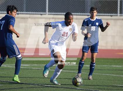 Thumbnail 2 in Harvard-Westlake vs. St. John Bosco (23rd Annual SoCal Soccer Classic) photogallery.